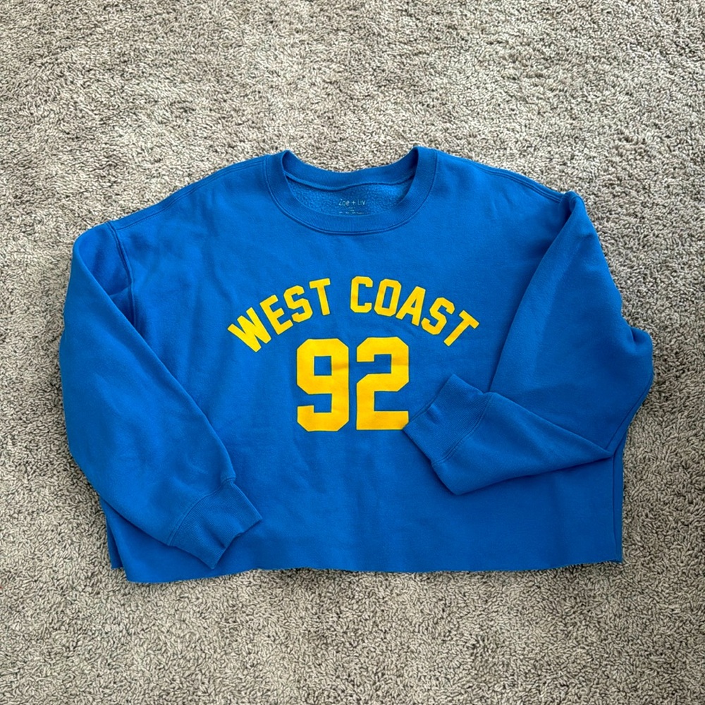 Blue West Coast Sweater